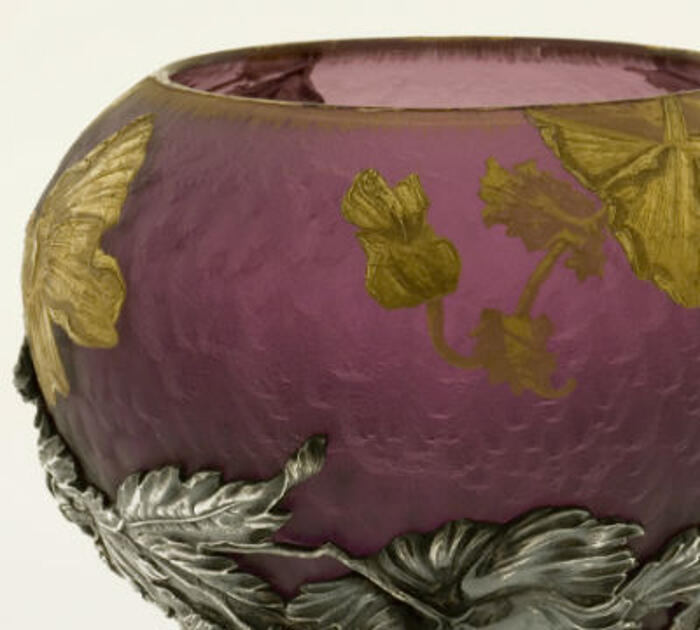 Coupe, cristalleries du Val-Saint-Lambert, 1896-1900, dépôt du musée d'Orsay <br/> &copy; madd Bordeaux