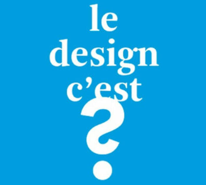 Affiche de l'exposition Le design c'est ? organisée au Centre François Mitterand, à Périgueux, du 9 octobre au 12 décembre 2015 <br/> &copy; Didier Lechenne