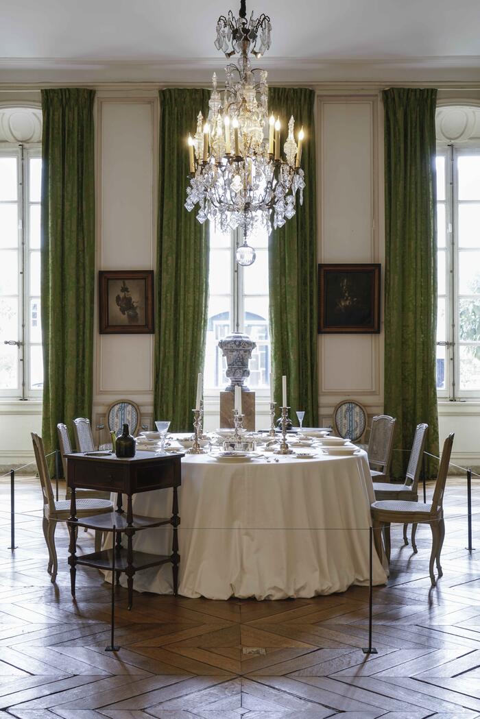 Vue de la salle à manger de l'hôtel de Lalande<br/> &copy; madd-bordeaux - I. Gaspar Ibeas