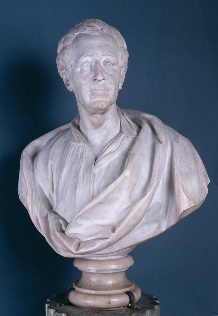 The Montesquieu bust, De l’esprit des lois, 1748<br/> &copy;  madd Bordeaux - L. Gauthier