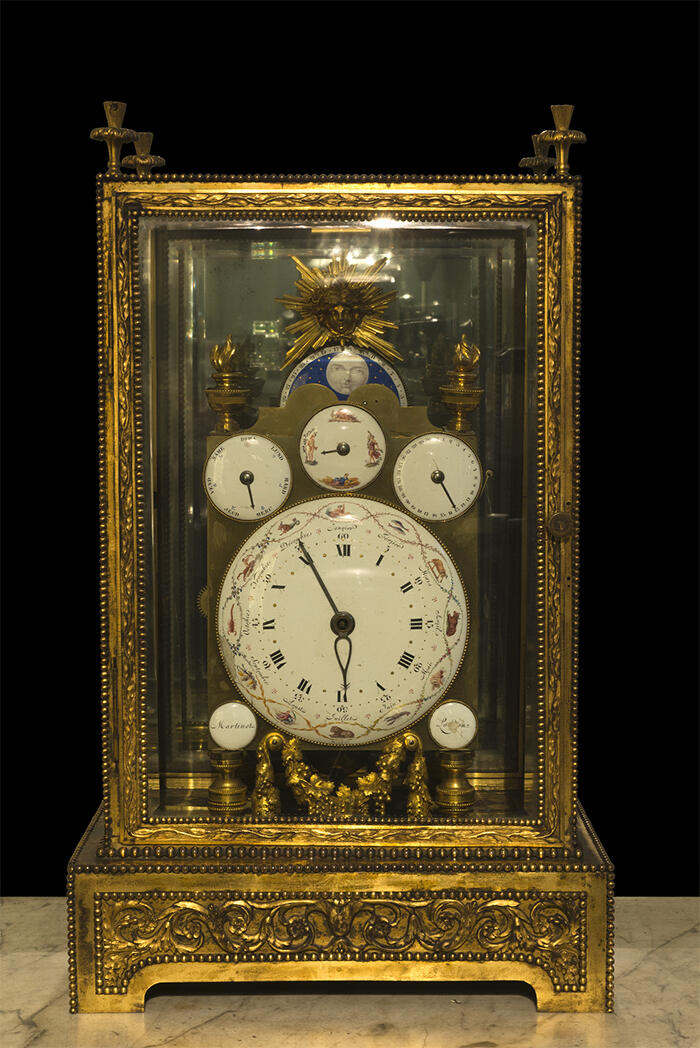 An Astronomical clock by Hubert Martinet, London<br/> &copy; madd Bordeaux - L. Gauthier