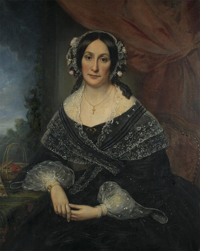 Portrait de Mrs Jules Vieillard<br/> &copy; madd bordeaux - L. Gauthier