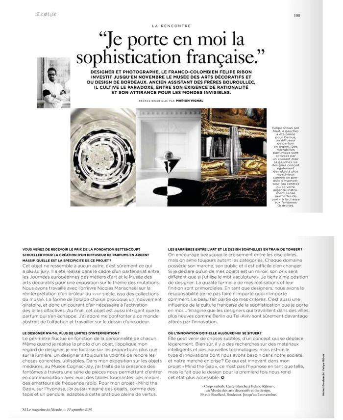  &copy; M, Le Magazine du Monde
