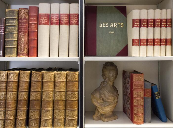 Bibliothèque du madd<br/> &copy;  madd-bordeaux - F. Griffon