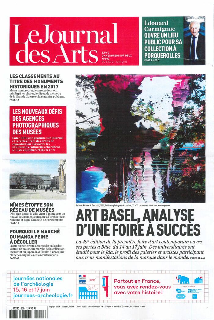  &copy; Le Journal des Arts