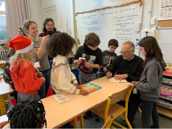 Raconte-moi la fabrication d'un livre avec Bernard Friot<br/> &copy; madd-bordeaux