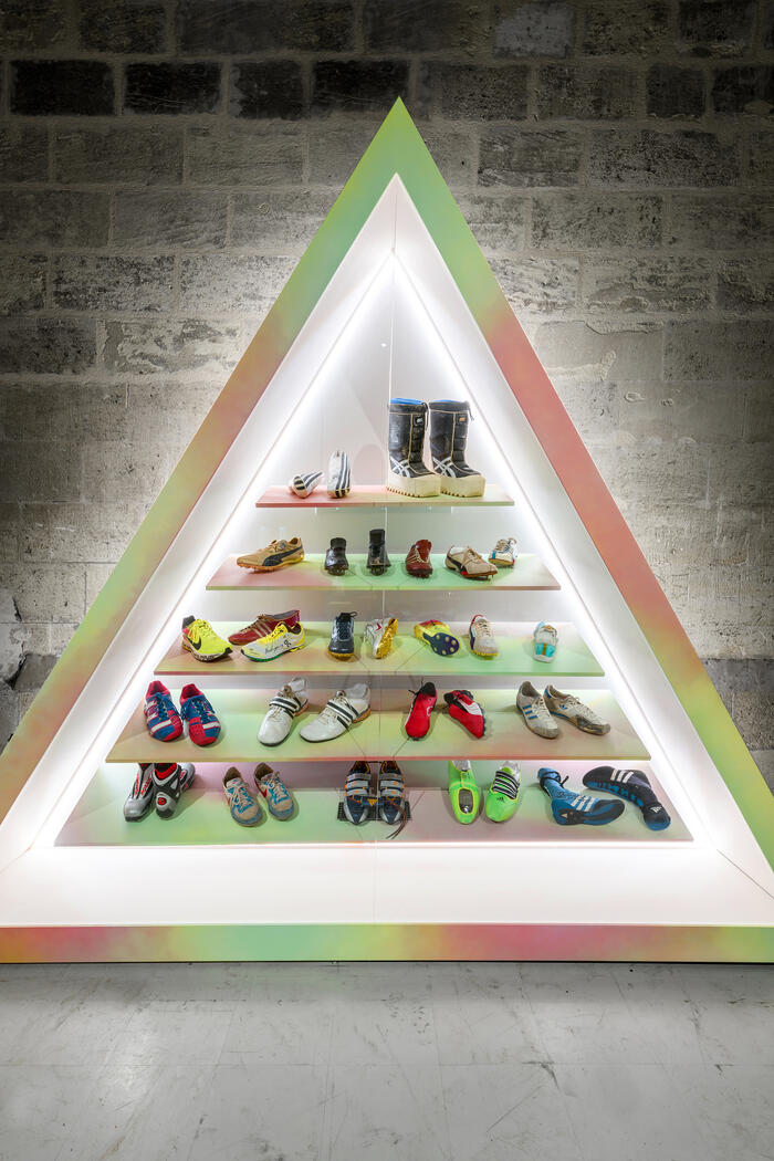 “Sneakers for Winners: The aura of the Olympic Games”  <br/> &copy; Alastair Philip Wiper 